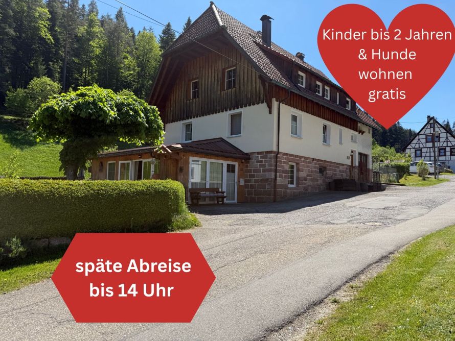 Ferienhaus Süßbächle für 16 Gäste und unbegrenzte Anzahl an Hunden